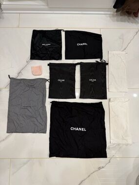 Luxury designer dust bags